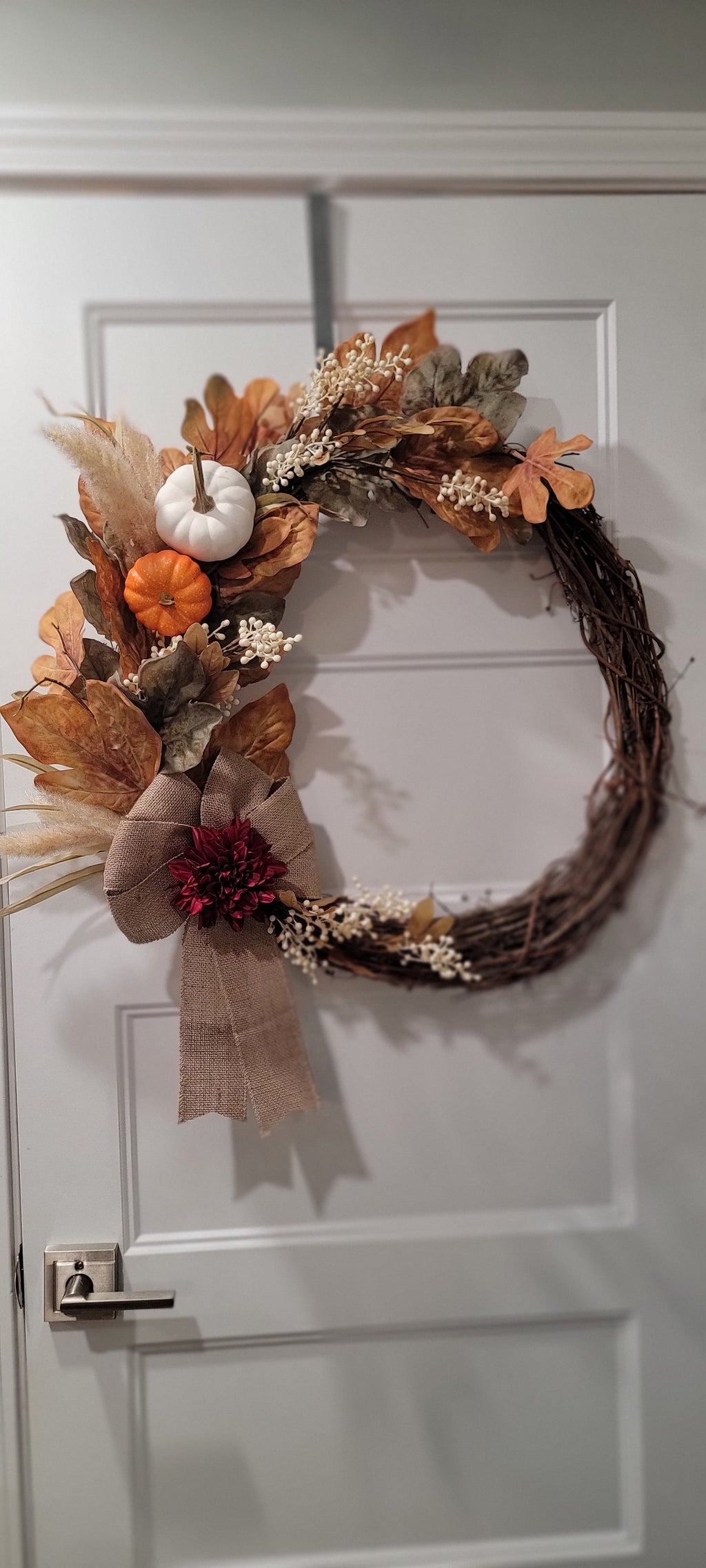 Brown Fall Wreath