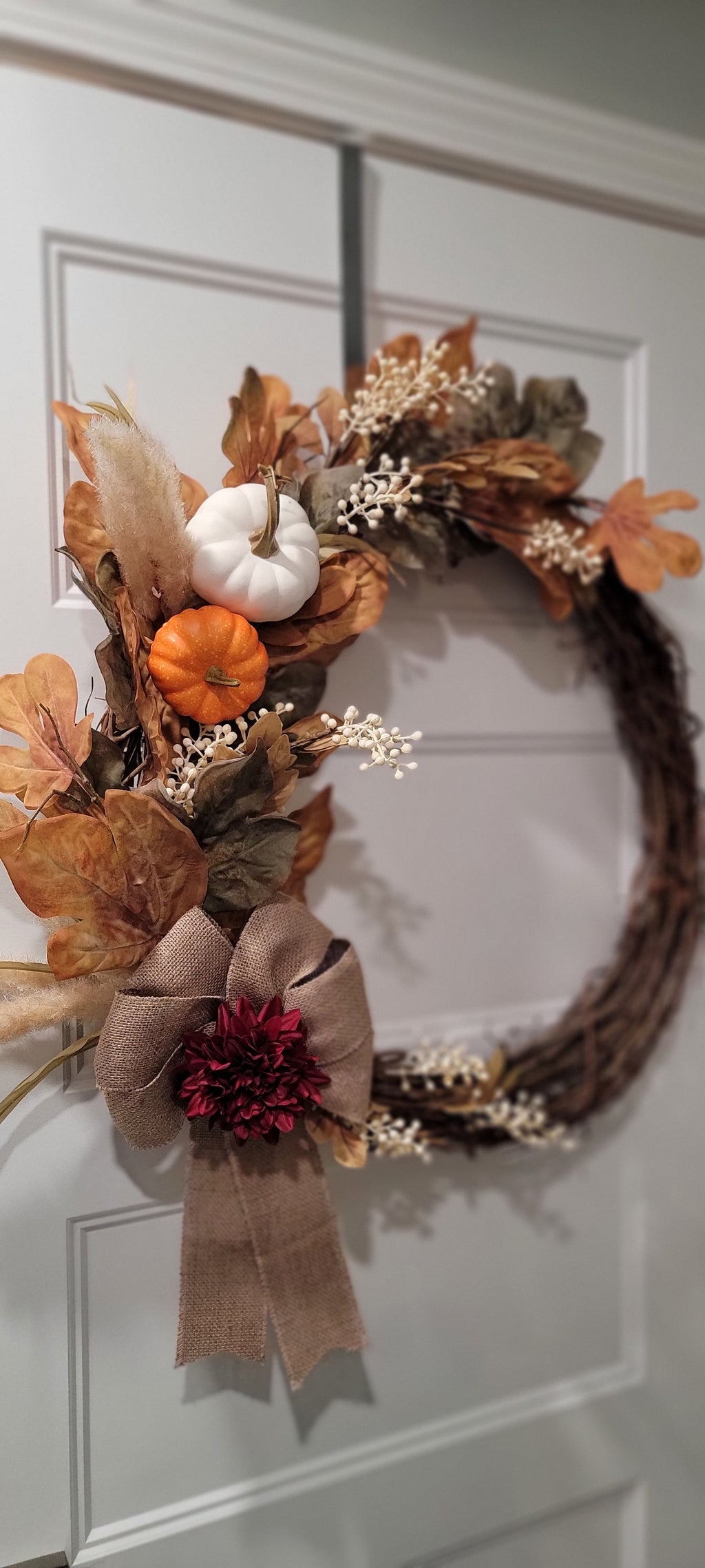 Brown Fall Wreath